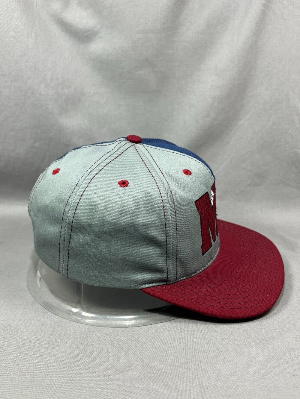Vtg 90s Marvin the Martian Acme Clothing Co. Hat Looney Tunes USA Snapback Cap - Picture 4 of 16